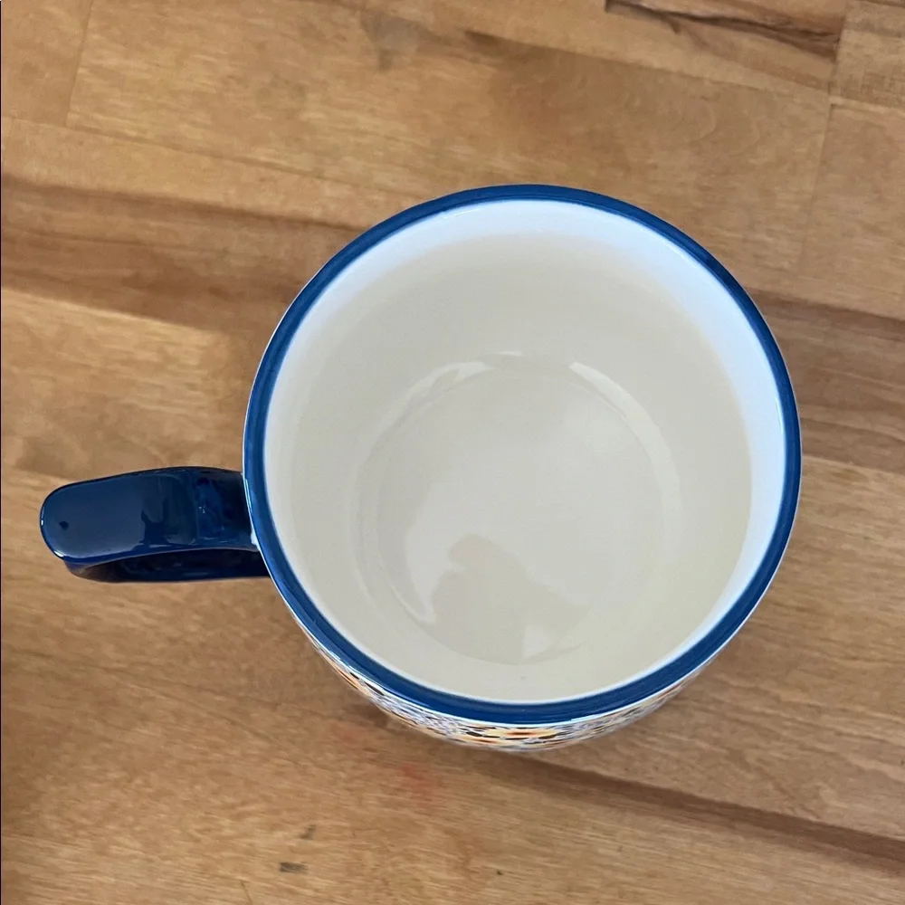 Pier 1 imports floral mug